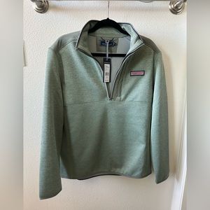Vineyard Vines Quarter zip sweater fleece size Medium